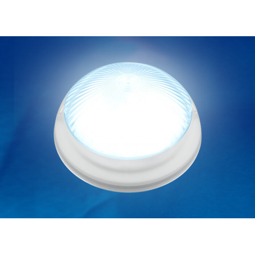 Светильник светодиодный пылевлагозащищенный для ЖКХ ULW-R05 12W/NW IP64 WHITE круг 12Вт 1200 Лм 4500K 220В D= 21 см белый | UL-00002105 | Uniel
