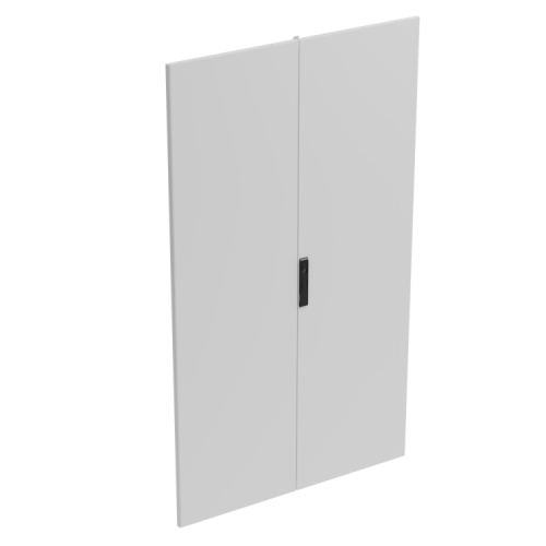 Дверь сплошная двустворчатая для шкафов OptiBox M, ВхШ 2200х800 мм | 306671 | КЭАЗ