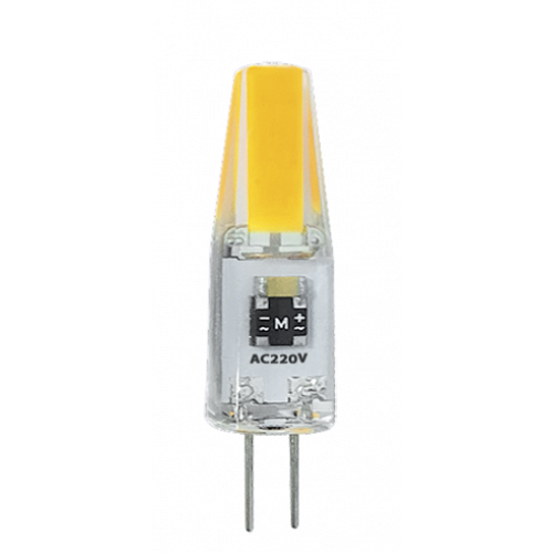 Лампа светодиодная LED 3Вт G4 220В 3000К PLED-G4 COB капсульная | 2857446 | Jazzway