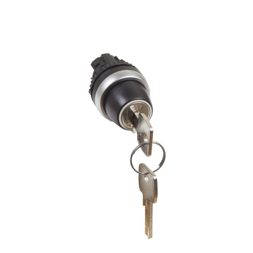 Переключатель с ключом № 455 - Osmoz - для комплектации - без подсветки - IP 66 - 2 положения с фиксацией - 45° | 023951 | Legrand