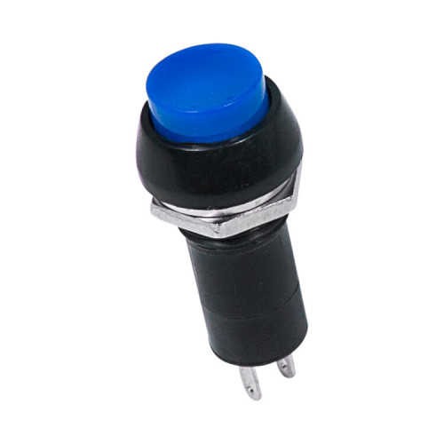 Выключатель-кнопка 250V 1А (2с) ON-OFF синяя | 36-3031 | REXANT