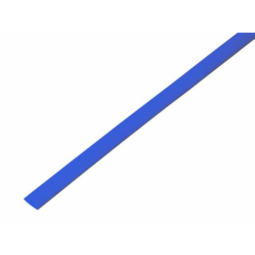 Термоусадка 6,0 / 3,0 мм, синяя (1м) | 20-6005 | REXANT
