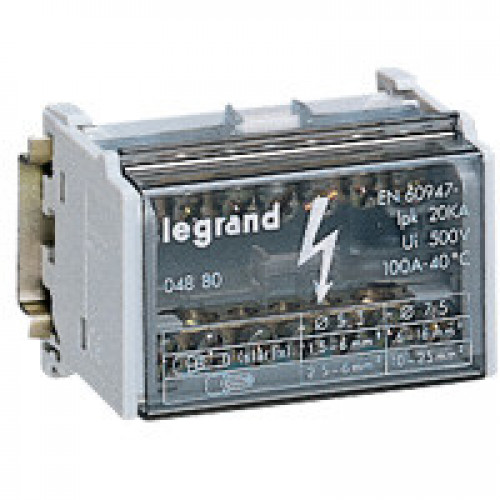Кросс-модуль2P*15 контакт.125А | 004882 | Legrand