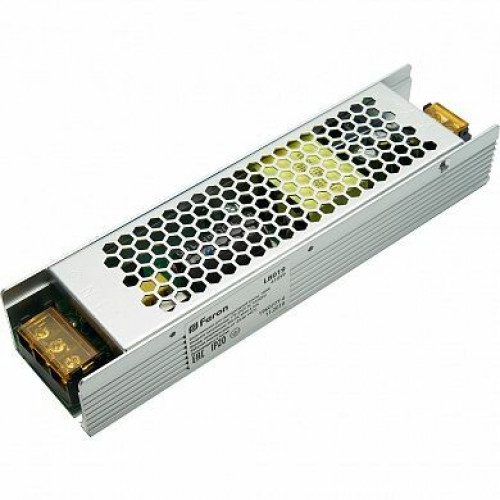 Трансформатор электронный для светодиодной ленты 100W 24V (драйвер), LB019 | 41059 | Feron