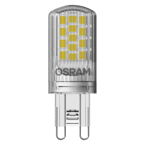 Лампа светодиодная PARATHOM PIN 470лм 4,2Вт 2700К G9 колба PIN 300° прозр пластик 220-240В | 4058075626072 | OSRAM