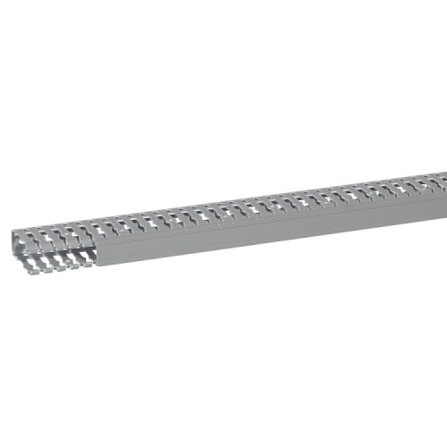 Кабель-канал (крышка + основание) Transcab - 25x60 мм - серый RAL 7030 | 636102 | Legrand