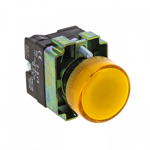 Лампа сигнальная BV65 желтая EKF PROxima | xb2-bv65 | EKF