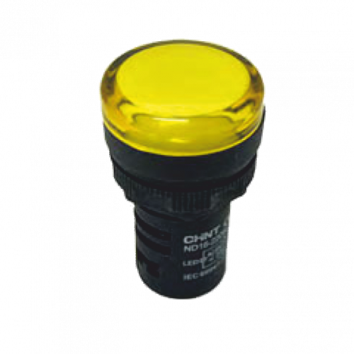 Индикатор ND16-22B желтый AC/DC220В (R) | 592789 | CHINT