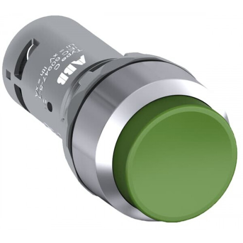 Кнопка CP3-30G-20 зеленая с выступающей клавишей без фиксации 2НО | 1SFA619102R3022 | ABB