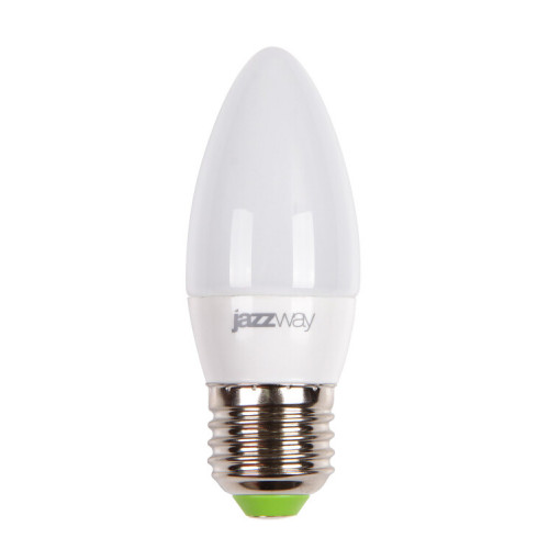 Лампа светодиодная LED 7Вт Е27 220В 5000К PLED- SP C37 свеча | 1027849-2 | Jazzway