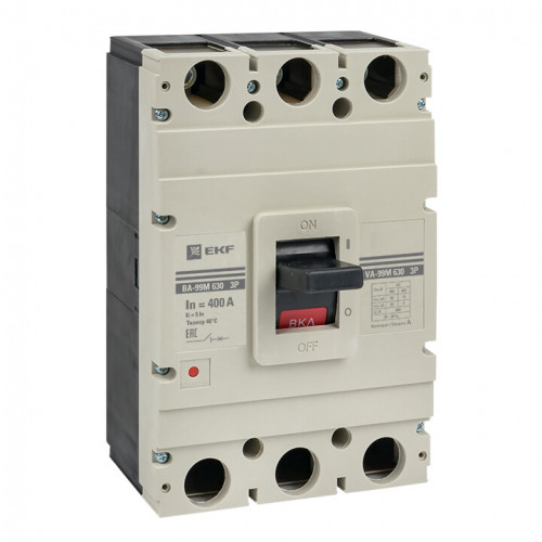 Выключатель автоматический ВА-99М 630/630А 3P 5In 50кА EKF PROxima | mccb99-3P5In630-630m | EKF