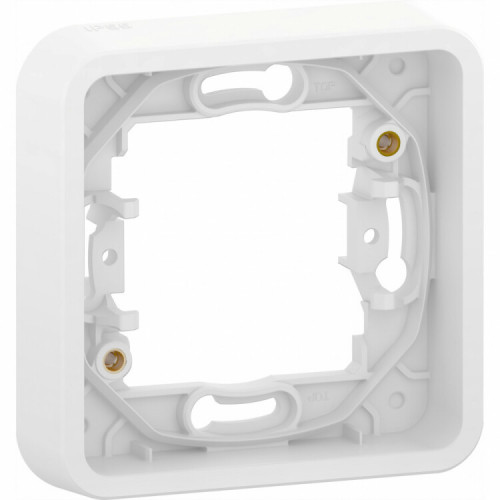 Mureva Styl Белый Рамка для внутр. монт. 1-ая, IP55 | MUR39107 | Schneider Electric