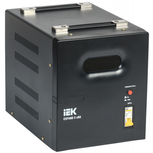 Стабилизатор напр. 1-ф. переносн. 3кВА EXPAND | IVS21-1-003-11 | IEK