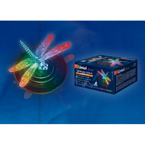 Cветильник садовый декоративный на солнечной батарее Magic dragonfly USL-S-106/PT075 Серия Special | 07293 | Uniel