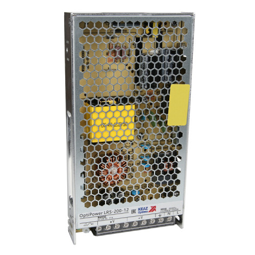 Блок питания панельный OptiPower LRS 200-12 17A | 328884 | КЭАЗ