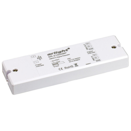 Усилитель DMX-сигнала SR-2100AMP (12-24V, 1CH) | 019460 | Arlight