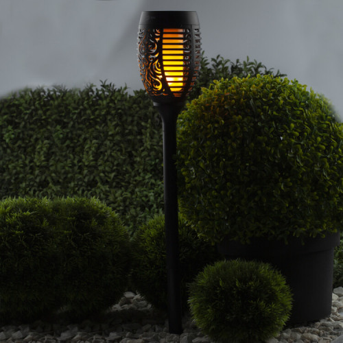 Cветильник садовый декоративный Факел на солнечной батарее, ERASF012-35 72 см | Б0044243 | ЭРА