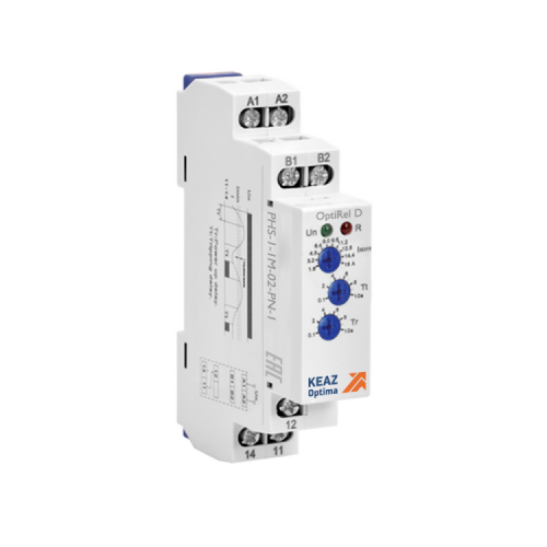 Реле контроля фаз OptiRel D PHS-1-1M-01-PN-1 повышенного или пониженного 1Ф 1СО | 332004 | КЭАЗ
