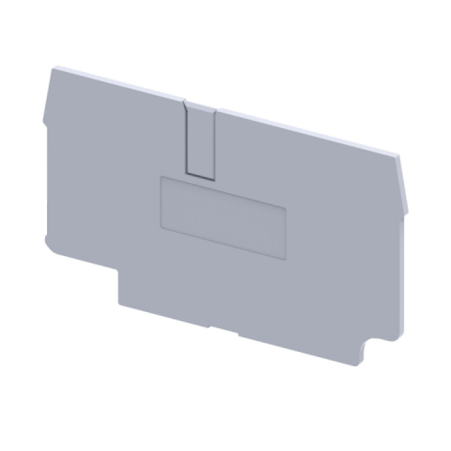 Крышка концевая для клеммы проходной OptiClip EPCX10-серый | 289726 | КЭАЗ