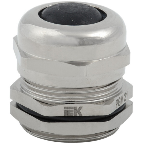 Сальник PGM 21 метал. диаметр проводника 13-18мм IP68 IEK | YSA50-18-28-68-K23 | IEK