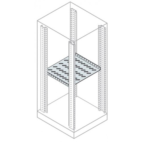 Полка фикс. для 19 рамы,глубина 600мм | EV0600 | ABB