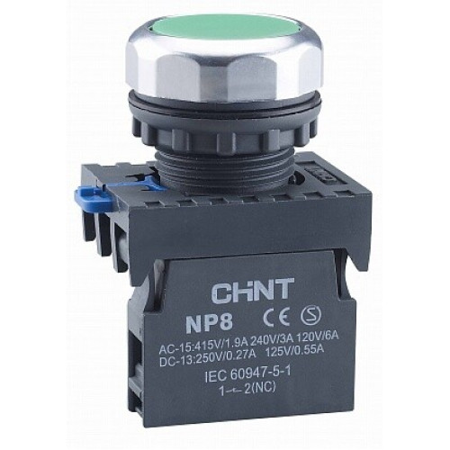 Двойная кнопка NP8-11S 1НО+1НЗ IP65 (R) | 667178 | CHINT