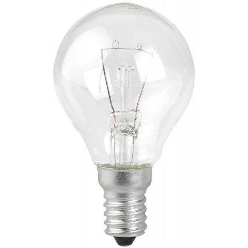 Лампа накаливания ЛОН ДШ (А45) 40Вт 230V E14 шарик, прозр. в цветной гофре | Б0017700 | ЭРА