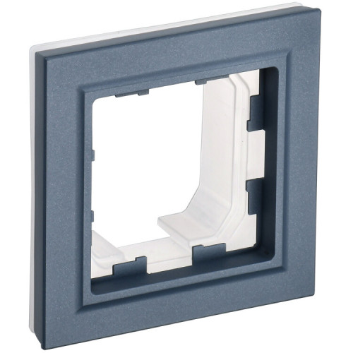 BRITE Рамка 1-мест. IP44 РУ-1-БрМ-44 маренго | BR-M12-44-K35 | IEK