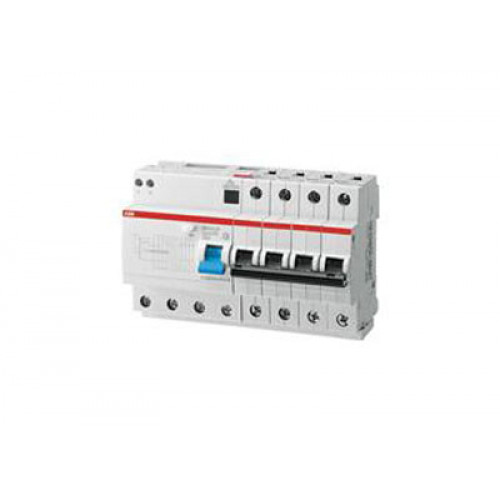 Автоматический выключатель дифференциального тока DS204 4п 6А C 30мА тип AC (6 мод) | 2CSR254001R1064 | ABB