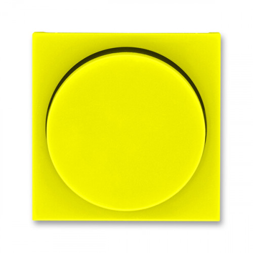 ABB Levit Жёлтый / дымчатый чёрный Накладка для светорегулятора поворотного | 3294H-A00123 64 | 2CHH940123A4064 | ABB