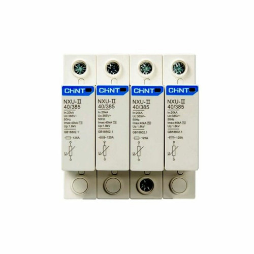 Ограничитель имп. перенапр. NXU-IIG/F 4P In=25kA Uc=440B Im=65kA (R) | 252490 | CHINT