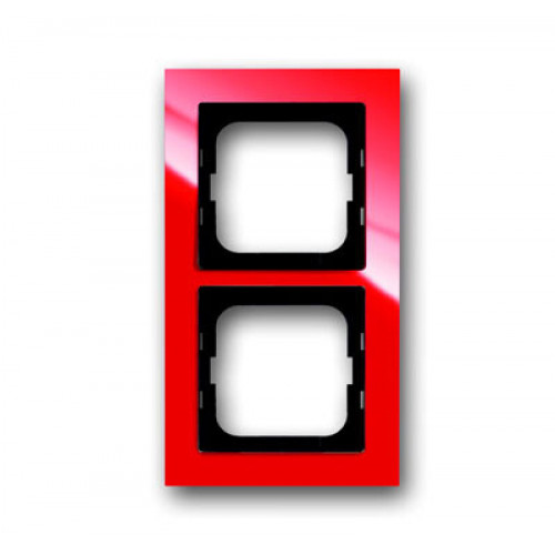 Рамка 2-постовая, серия axcent, цвет красный | 1754-0-4341 | 2CKA001754A4341 | ABB