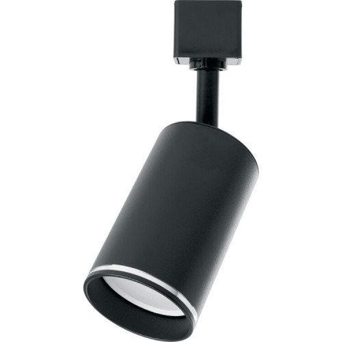 Светильник трековый однофазный под лампу GU10, черный AL155 | 32474 | FERON