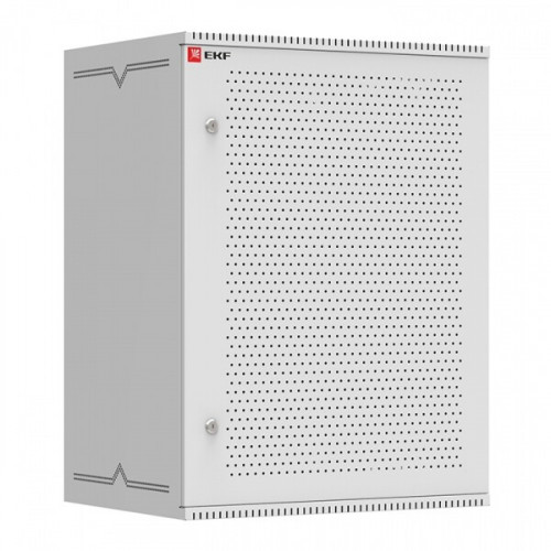 Шкаф телекоммуникационный настенный 15U (600х450) дверь перфорированная, Astra A серия EKF Basic | ITB15P450 | EKF