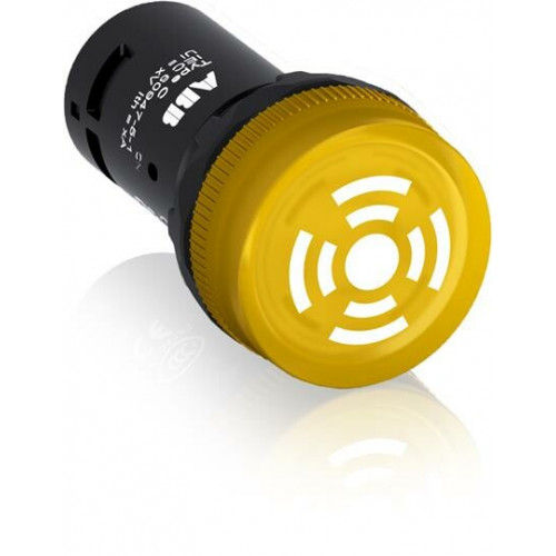 Зуммер CB1-611Y с пульсирующим сигналом, с подсветкой, жёлтый, 110-130 В AC|1SFA619600R6113| ABB