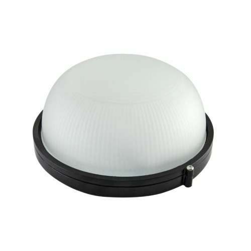 Светильник пылевлагозащищенный под лампу для ЖКХ НПБ 1101 100Вт ЛН E27 IP54 черный круг | SQ0303-0025 | TDM
