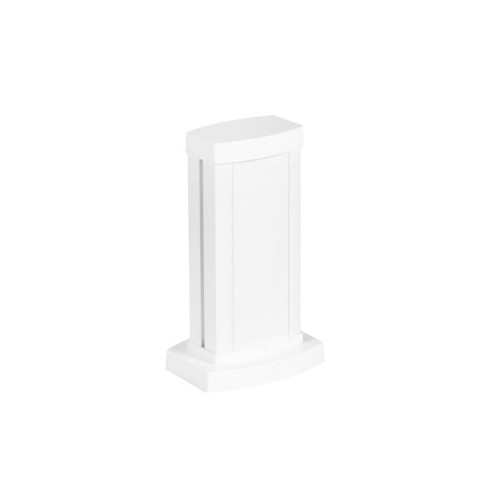 Универсальная мини-колонна алюминиевая с крышкой из алюминия 1 секция, высота 0,3 метра, цвет белый | 653100 | Legrand