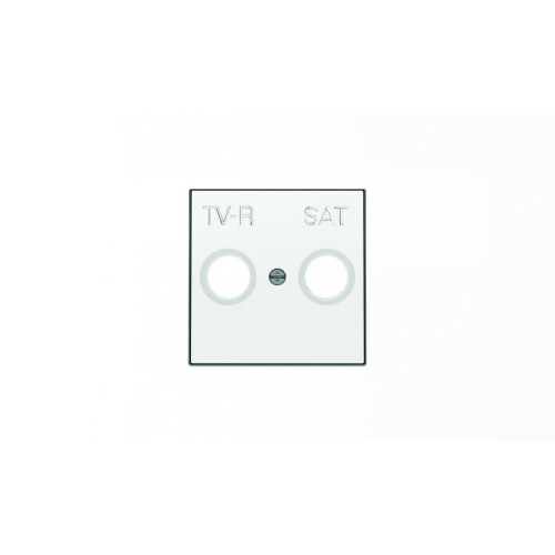 Накладка для TV-R-SAT розетки, серия SKY, цвет альпийский белый|2CLA855010A1101| ABB