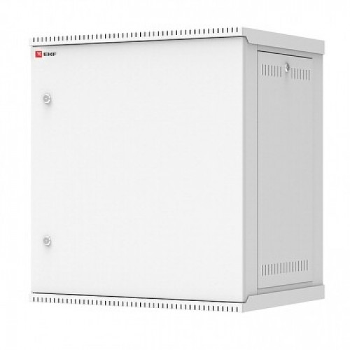Шкаф телекоммуникационный разборный 6U 19', дверь металл, задняя стенка | ITB6M450D-R | EKF