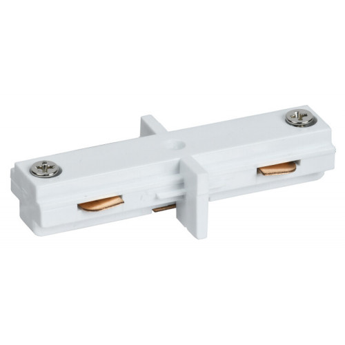 Соединитель I-образный прямой внутренний для однофазного шинопровода осветительного белый | LPK0D-SPV-1-K01 | IEK