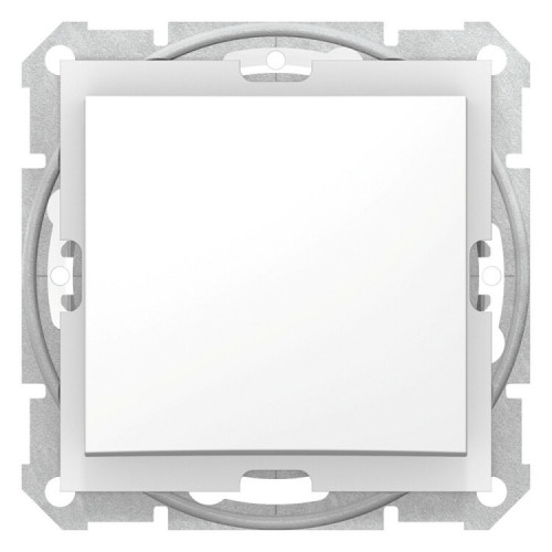 Sedna Белый Переключатель 1-клавишный 10А, IP44 (сх.6) | SDN0400521 | Schneider Electric