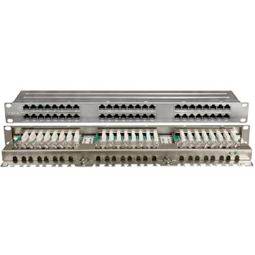 PPHD-19-48-8P8C-C6-SH-110D Патч-панель высокой плотности 19