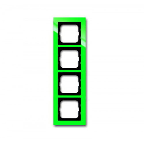 Рамка 4-постовая, серия axcent, цвет зелёный | 1754-0-4350 | 2CKA001754A4350 | ABB