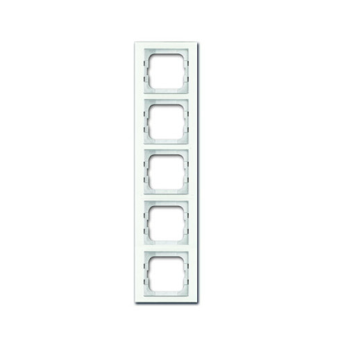 Рамка 5-постовая, серия axcent, цвет белое стекло | 1754-0-4441 | 2CKA001754A4441 | ABB