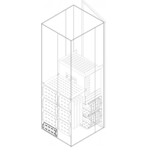 Перегородка верт.задн. H=100мм W=600мм | 1STQ001981B0000 | ABB