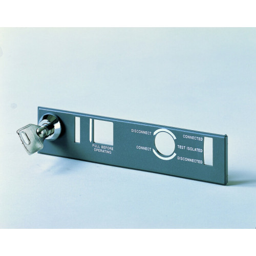 Блокировка положения выключателя в фикс. части Emax E1/6 с ключем N20006 или навесной замок D=6mm | 1SDA064508R1 | ABB