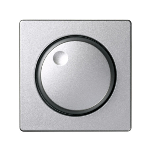 Simon 82 Накладка на проходной поворотно-нажимной светорегулятор, S82 Detail алюминий | 82054-93 | Simon