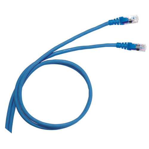 Патч-корд SF/UTP категория 6 PVC 0,5 м синий | 051815 | Legrand