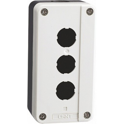 Корпус для кнопок NP2 3 места NP2-B03 | 574886 | CHINT