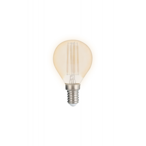 Лампа светодиодная PLED OMNI (филамент) G45 6w E14 3000K Gold 230/50 | .5021211 | Jazzway